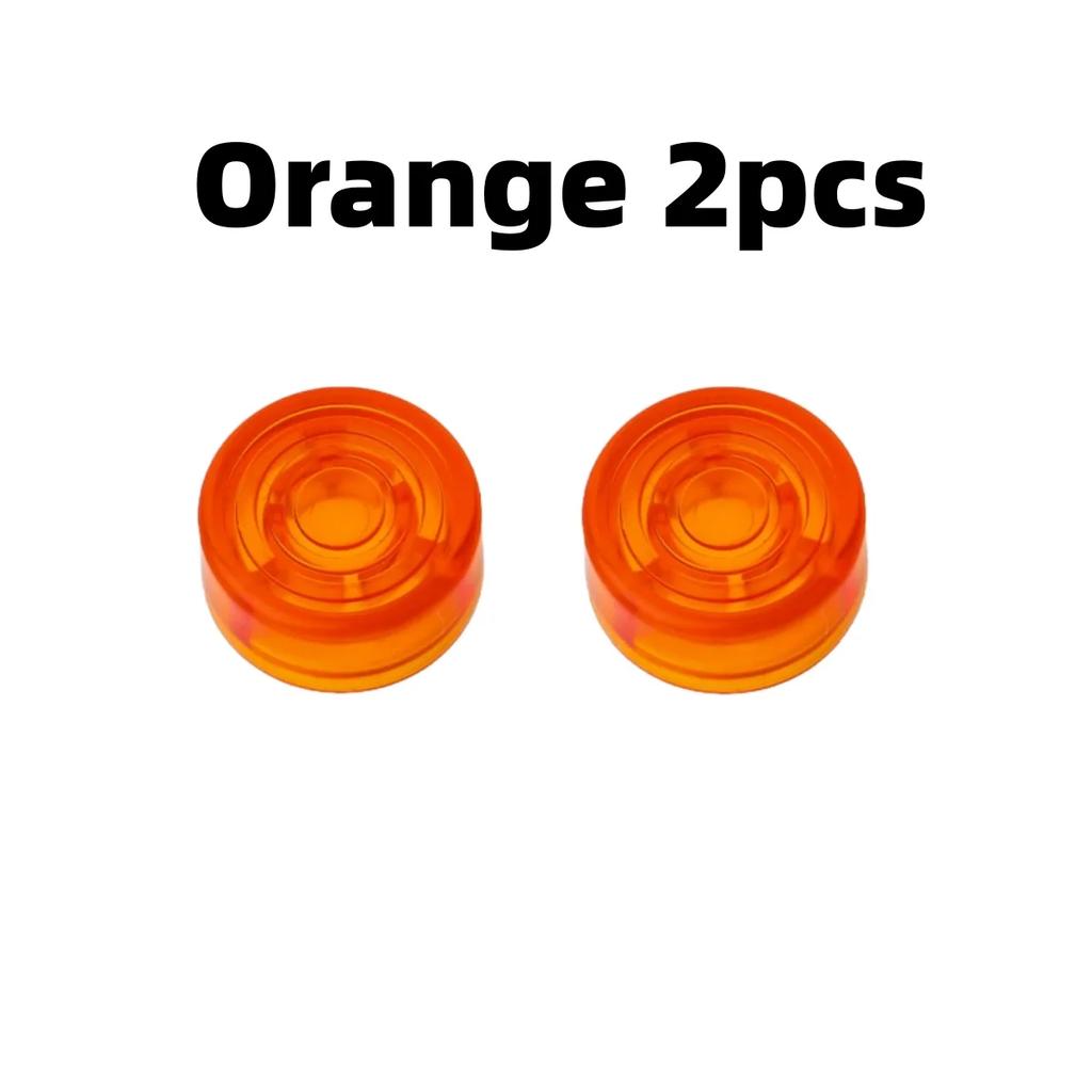 Guitar Effects Pedal Footswitch Toppers,Plastic Foot Nail Cap for Guitar Effects Pedal Buttons Common Pedal Switche