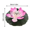 Solar Power LED Color Changing Flower Light Floating Flower Lamp Garden Pool Pond Light