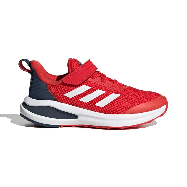 Adidas Fortarun Comfortable Round Toe Breathable Low top Kids' Running Shoes Red Children Aged 3 7 Years Old FY1344
