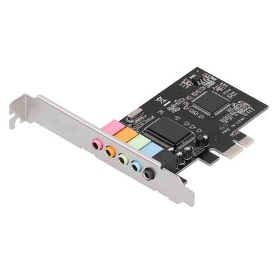 PCI-E 5.1 Soundkarte CMI8738 Chip Stereo o Karte Unterstützung für Windows 7 für Desktop-Computer