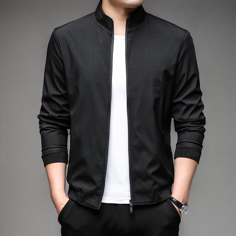 IMAGINEX Men s Business Casual Stand-Collar Long-Sleeve Jacket IM26C106 2XL