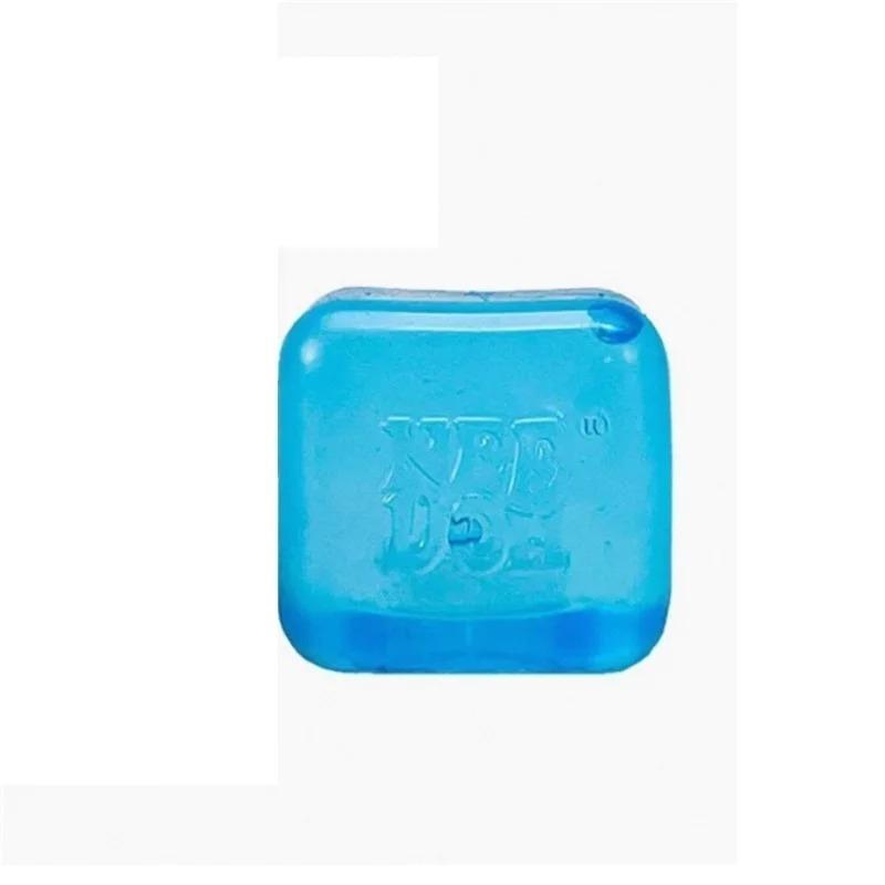 NeeDoh Fuzz Relief Jouet Fidget Fleur Sourire Doux Jouet Anti-Stress Méduse Squish Modélisation Imperméable Jouet Sensoriel Cadeau