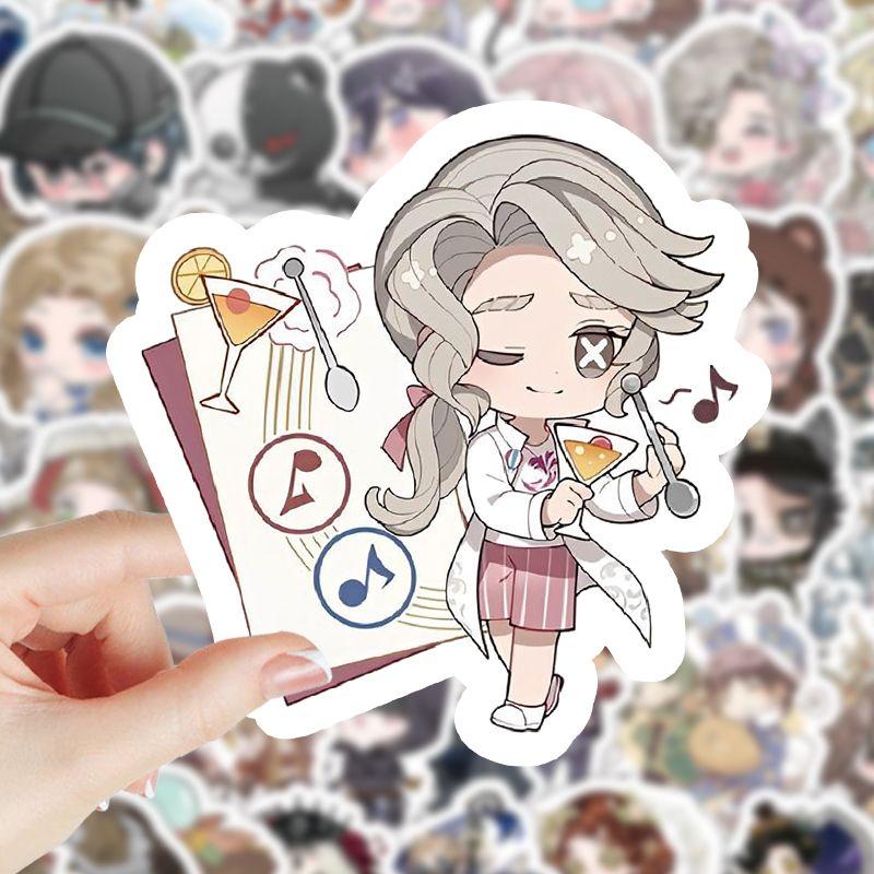 

103 шт. Периферийные наклейки Identity V, наклейки для садоводов для мобильных телефонов и ноутбуков своими руками