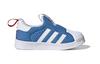 Adidas Originals SUPERSTAR 360 Abrasion Resistant Low top Toddler Shoes Blue Infant And Toddler GY9143