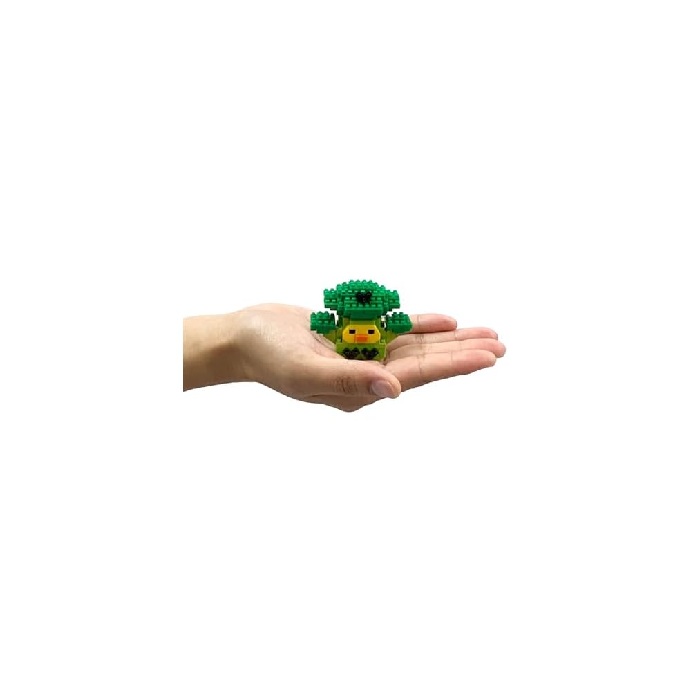 Kawada Nanoblock Kiiroi Tori Broccoli 190 Pieces Age 12 and Up Building Set