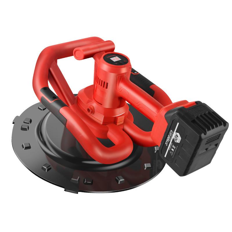 Digital Lithium Battery Polishing Machine Electric Concrete Floor Polisher Plastering Magic Tool Cement Mortar Wall Polishing