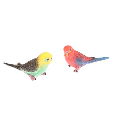Simulation Sittich Miniatur Landschaft Ornament Künstliche Vogel Modell Requisiten