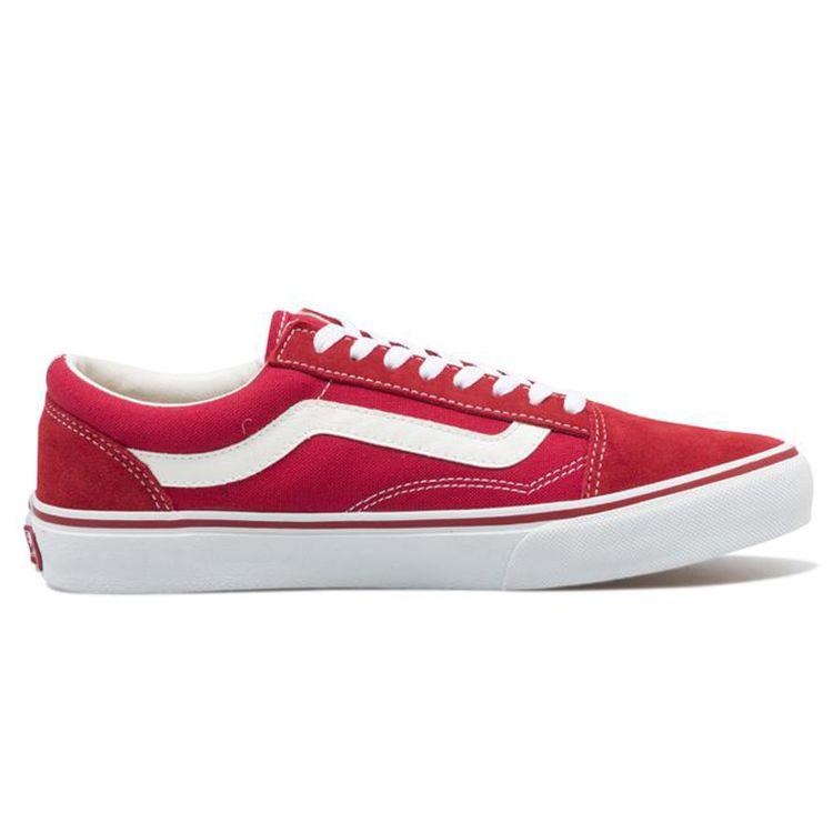 Vans Old Skool Canvas Klassiek Comfortabel Schokabsorberend Duurzaam Lichtgewicht Ademend Lage Top Skate Schoenen Unisex sneakers Rood 556436-0003