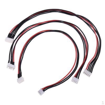 3Pcs 2S 3S 4mm Balance Wire Extension Charged Cable Cord for RC Battery