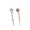 Fraudi Four -Leaf Earlobe Female 18k Gold Titanium Steel Jewelry