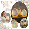 Easter Decorative Egg Light Holiday Egg Shaped Table Lamp