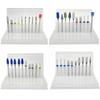 10pcs Manicure Ceramic Nail Drill Bits Set Removing Gel Varnish Drill Manicure Machine Pedicure Nail Bits for Electric Drill