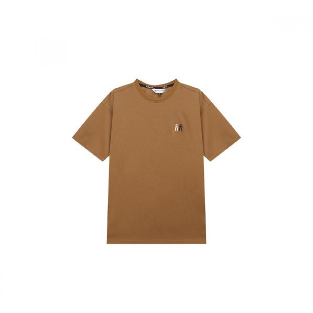 Rolling Rollie ShorT Sleeve T shirT Brown L