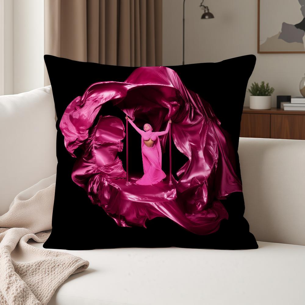 Tobago Rapper N-Nicki Minaj Pillow Case Suitable For Bedrooms Living Rooms Cars Home Decoration
