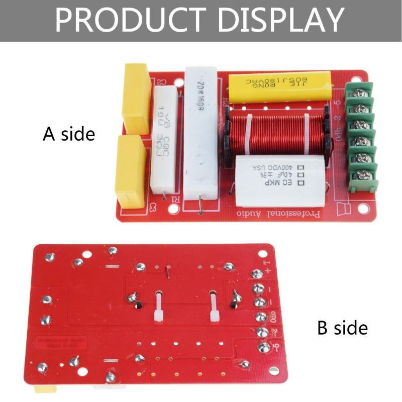Pure Audio Treble Speakers Crossover 100w Stage Modified Treble Crossover Filter Frequency Divider Diy