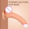 Realistic Dildo With Suction Cup Flexible Curved Dildo Butt Plug Toy Prostate Massage Vaginal G-spot Anal Play Dildos for Women