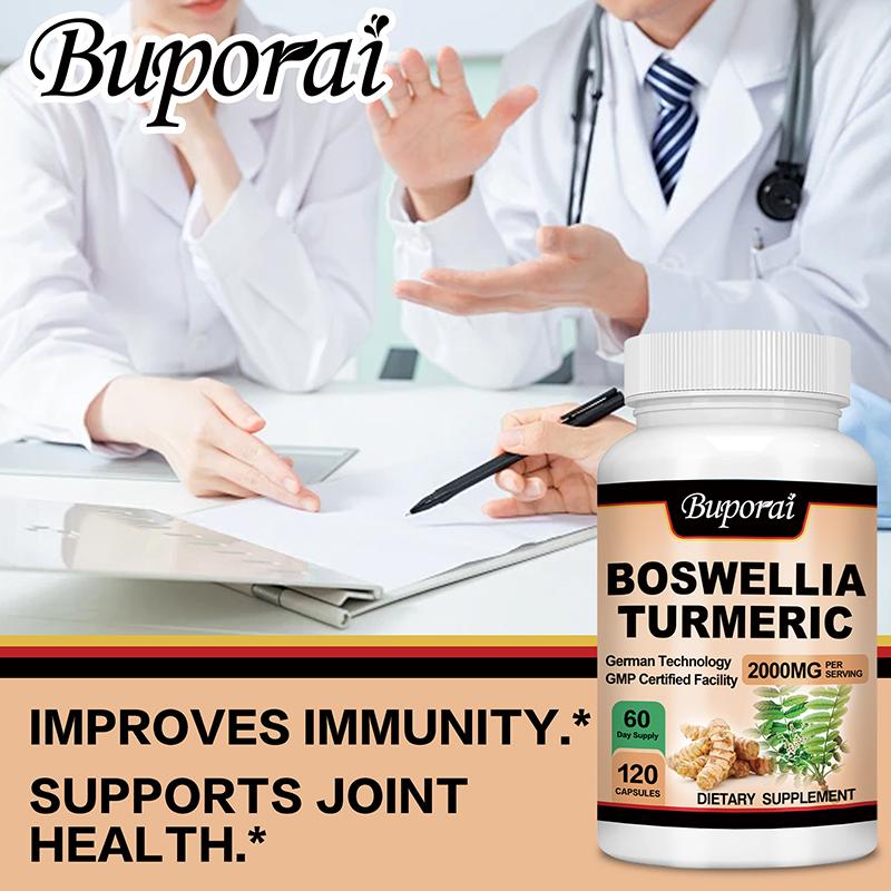 Buporai – Boswellia and Turmeric Extract Complex Capsules – Joint Health