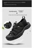 Herren Sommer-Sandalen für draußen, geschlossen, dicke Sohle, große Größen, lässige Strandschuhe