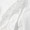   European and American style, new women's fashion, fashionable, versatile, fashionable cotton embroidered shirt