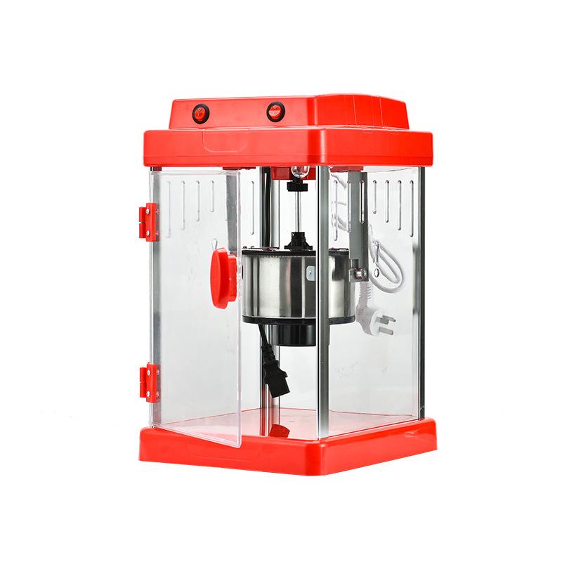 Compact Electric Popcorn Maker for Home Use - Model 905 (Not for Commercial Use) 220V EU Plug красный