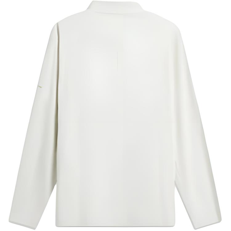 Li-Ning Honor Gold Standard Comfortable Simple Stand Collar Pullover Versatile Long Sleeve T-Shirt Men Tops ATLV453-2