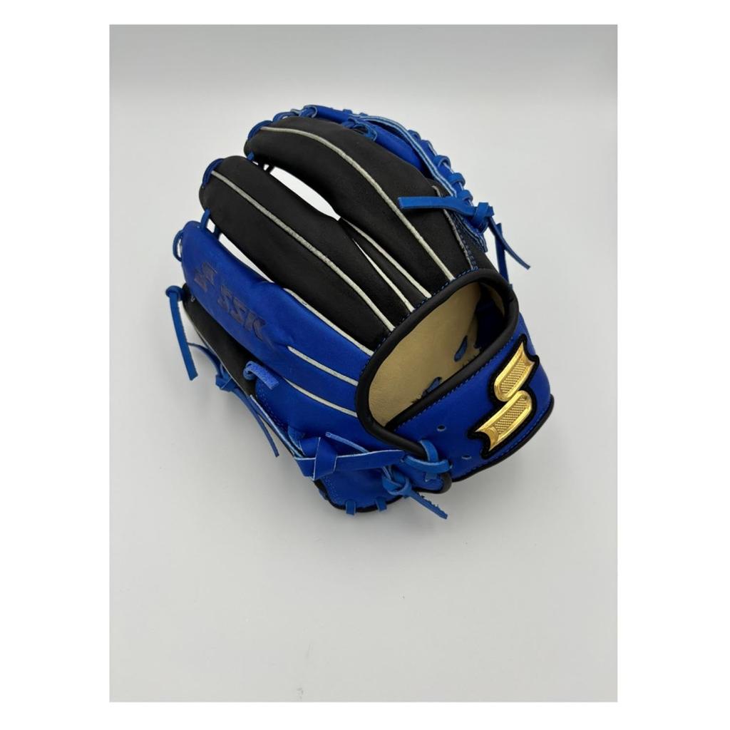 SSK Soft Baseball Hat SSGB76109 L Infielder's Black/Blue (9060)