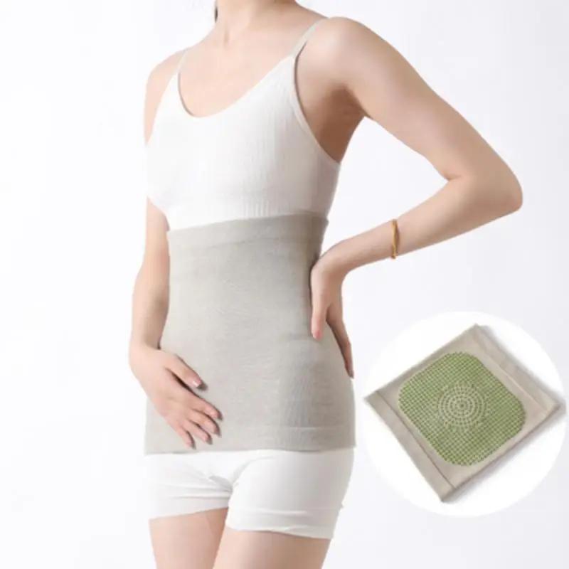 

Теплый кашемировый поясной бандаж, самонагревающийся поясничный поддерживающий бандаж, тонкий поясной триммер, бандаж для почек, согревающий живот и живот L