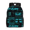 3D Printing N-Narutoes Akatsukis Backpack for Girls Boys Anime College School Travel Bags Men Women Bookbag Fits 15 Inch Laptop