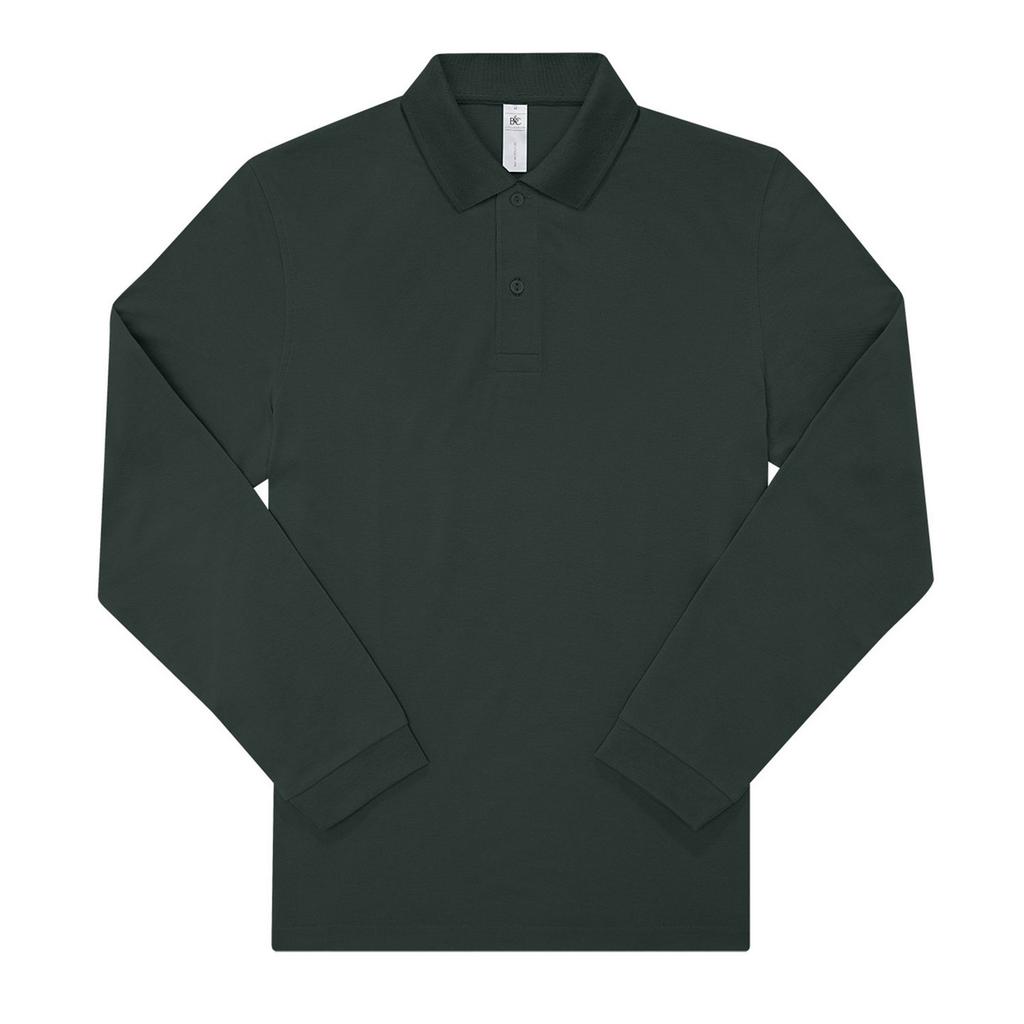 B&C Mens My Polo 180 Long-Sleeved Polo Shirt