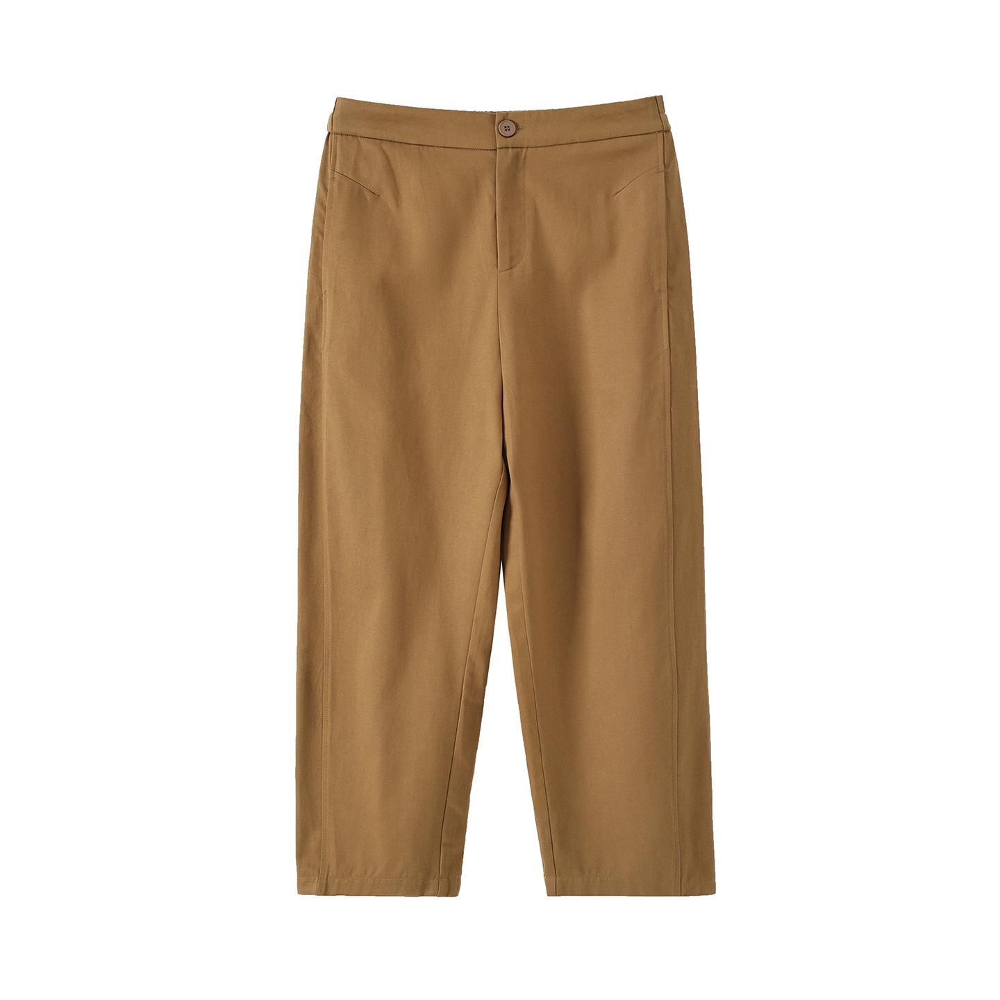 

Zhi Xuan Plus Size Women s High-Waisted Slimming Tencel Harem Pants - Spring 2026 Cropped Versatile Style (133981) 2XL (151-170 lbs) хаки