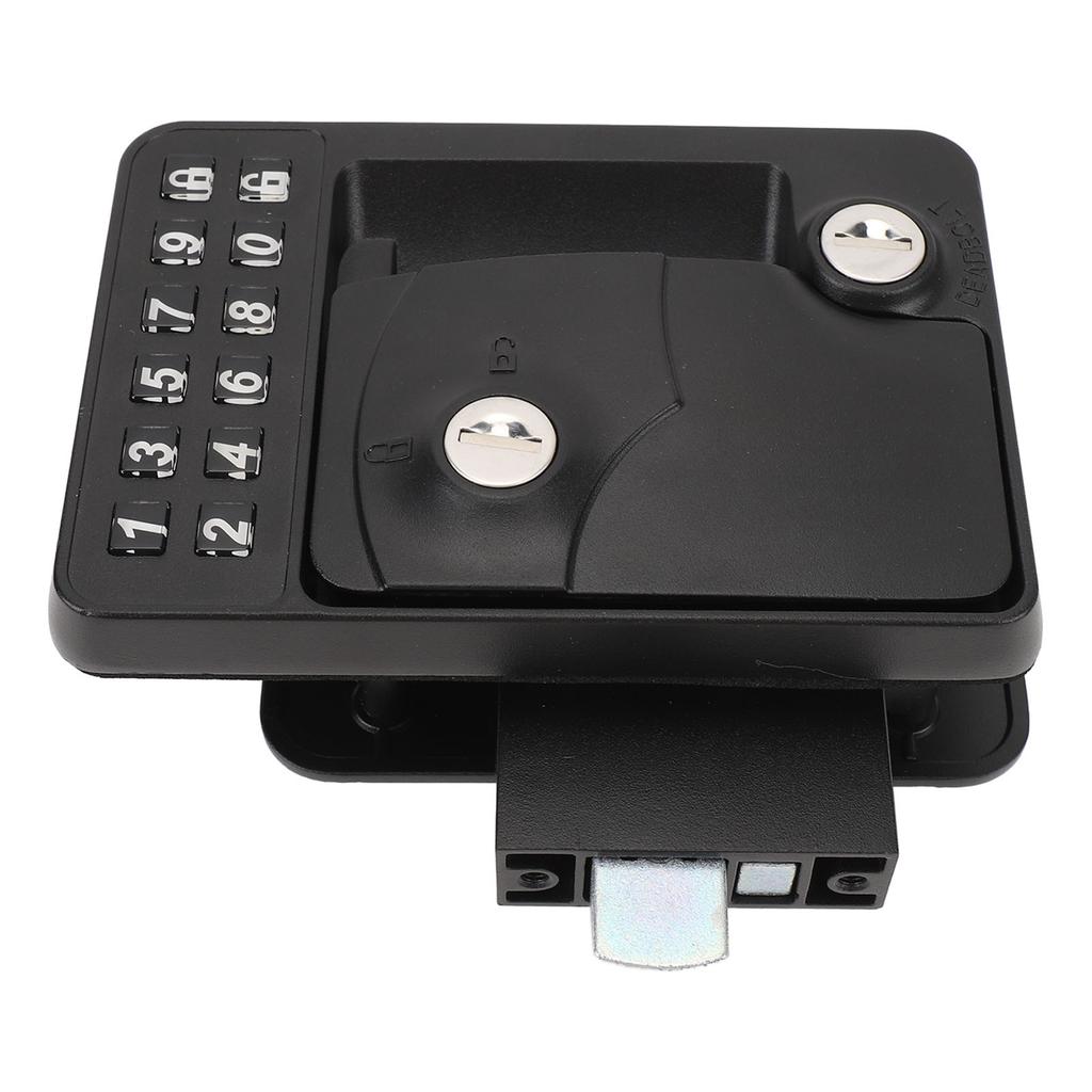 Zamek do drzwi kampera Bezkluczykowy z klawiaturą i 2 pilotami Otwieranie hasłem Stop cynku do kampera, jachtu, przyczepy, kampera