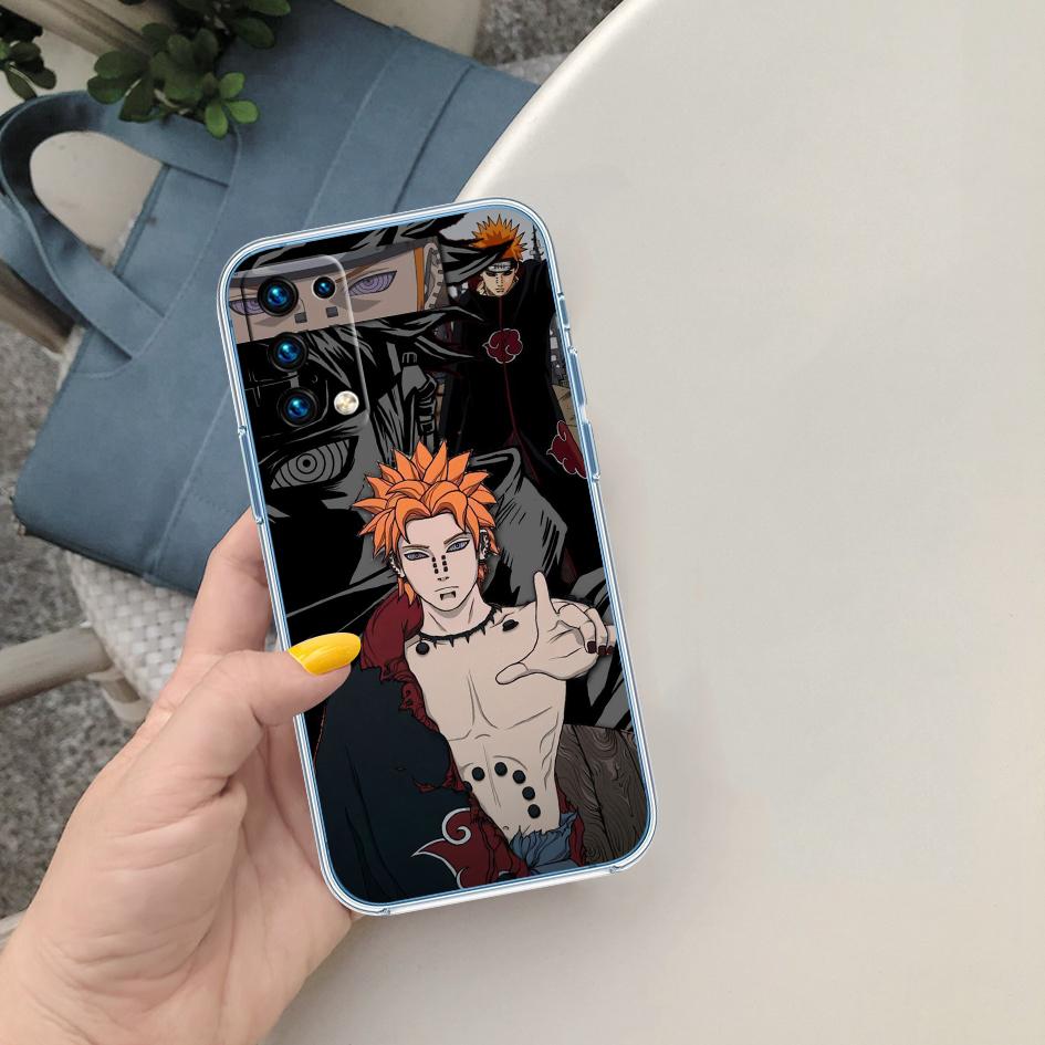 LO80 Pain Akatsuki NARUTO Case for Motorola E13 E15 E20 E22 E22I E22S E30 E32 E40 E7 E7I G Plus Power Play Stylus G22 G14