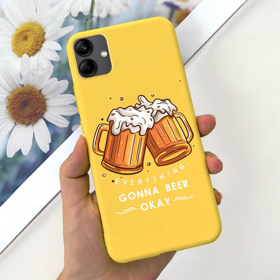 For Samsung Galaxy A04 A04e Case New Fashion Cartoon Painted Cover Soft TPU Phone Case For Samsung A04 A 04 S Galaxy A04s Bumper