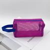 Dopamine Octagonal Mesh Makeup Bag - Portable Large-Capacity Transparent Travel Storage
