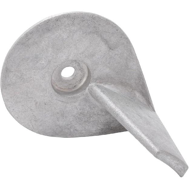 Fydun Boat Motor Trim Tab Anode, Aluminum Alloy 822157T2 Trim Tab Anode Replacemet for Mariner 25‑50 2 4 Stroke