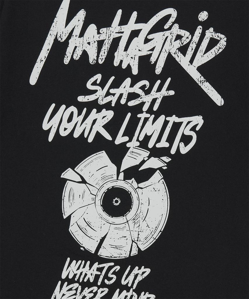 MAHAGRID Record Graffiti Logo Tee Black(Mg2Gmmt518A)