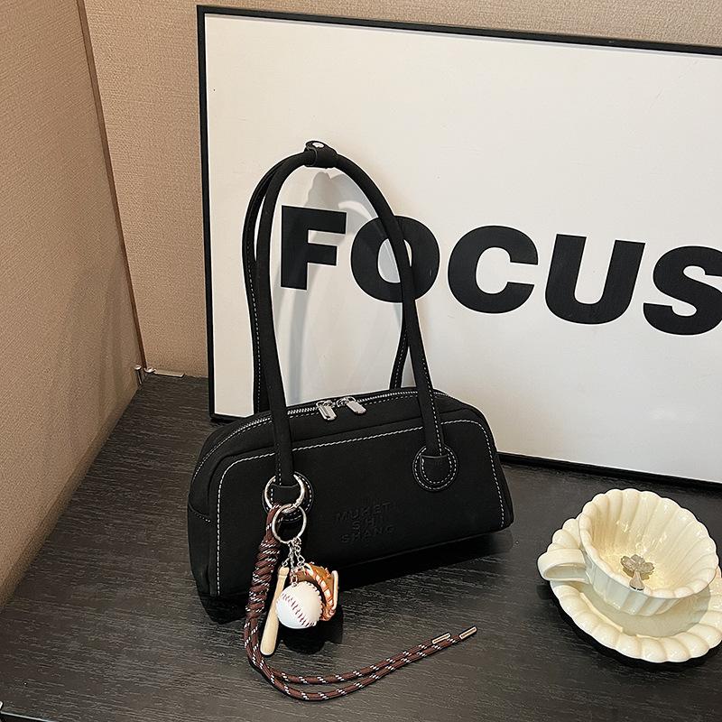 Retro matte bag autumn and winter new commuter shoulder underarm bag women's handbag