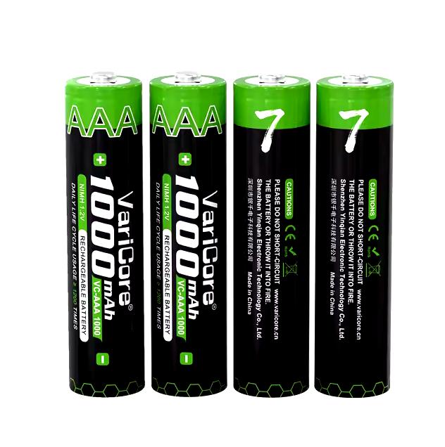 Akumulator Bateria Ogniwo Varicore Vc-Aaa 1000 Aa-Ni-Mh 1.2V 1000Mah 4-Pak