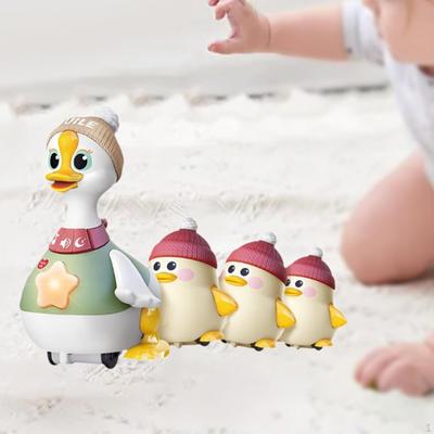 Infant Crawl Time Toys Crawling Baby Toy for 612 Months Toddlers Boys Girls Large Small Ducks