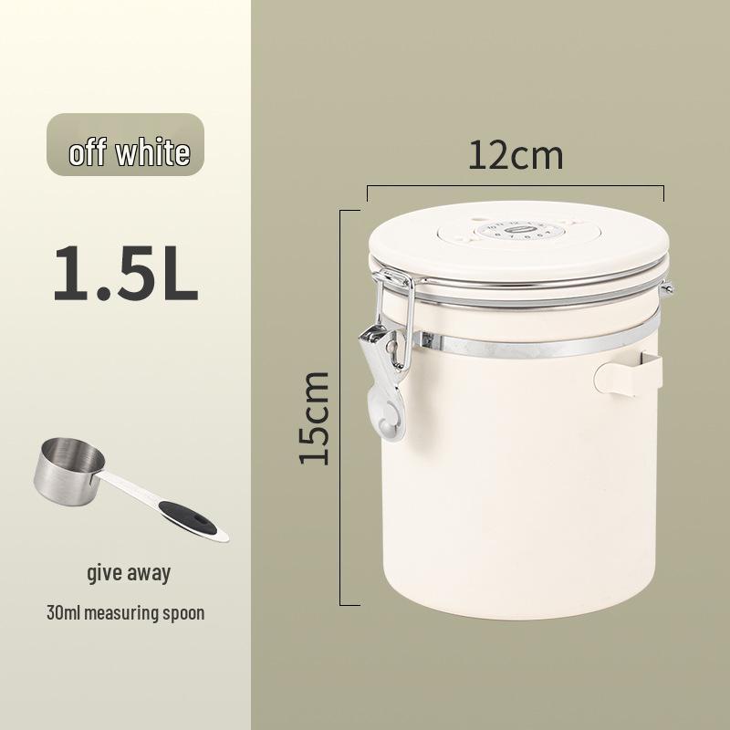 304 Edelstahl Luftdichter Kaffee- und Getreidevorratsbehälter