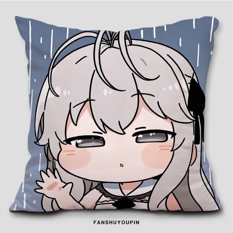 

Касуга-Є-Цюн навколишня наволочка диван приліжкова студентський гуртожиток подушка для спини чохол Цюнмей гра аніме наволочка 18x18Inch