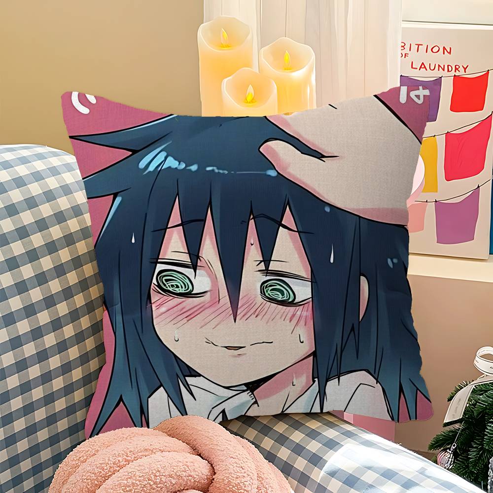 Kuroki Tomoko Personalized Picture Text Home Decorative Pillows Household Gifts 45X45Cm