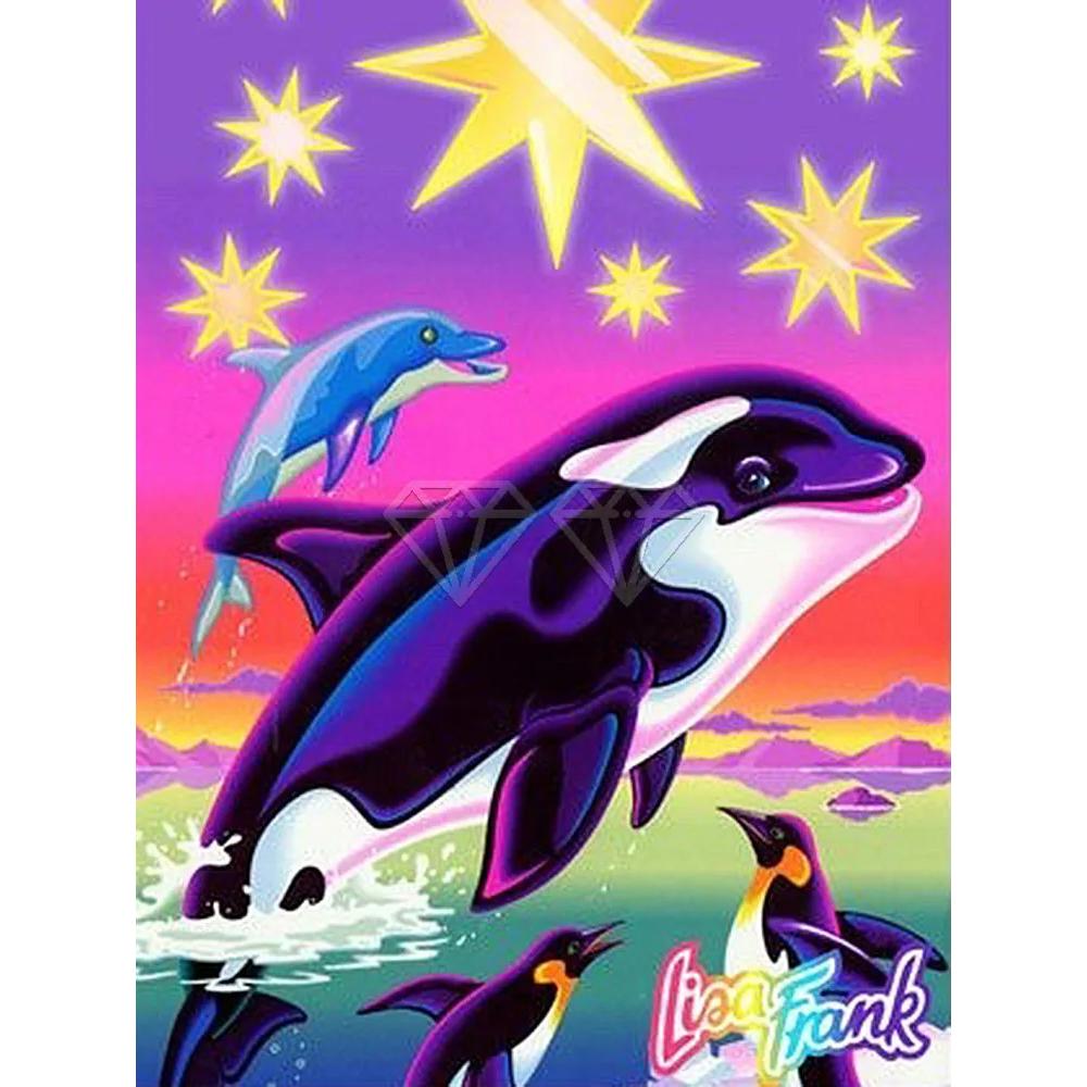 5D DIY Diamond Painting Kit Animal Unicorn Cat Dolphin Tiger Full Square&Round Diamond Mosaic Embroidery Cross Stitch Home Decor