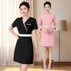 Women's High-End Autumn Beauty Salon Uniform Suit - Professional Spa Receptionist & Beautician Attire
