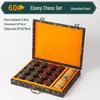 Brangdy Premium Ebony & Redwood Chess Set