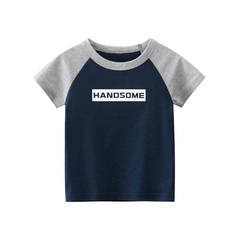 27kids Summer 2024 New Baby and Boys Short Sleeve T-shirts Collection 110cm