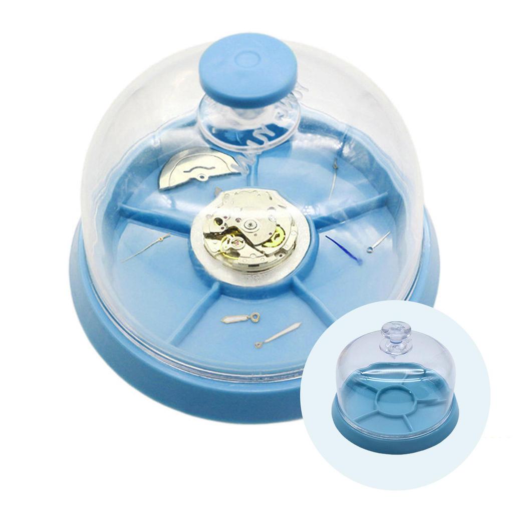 Watch Movement Cover Tray and Clear for Organizing Small Parts Protector Dust Guards