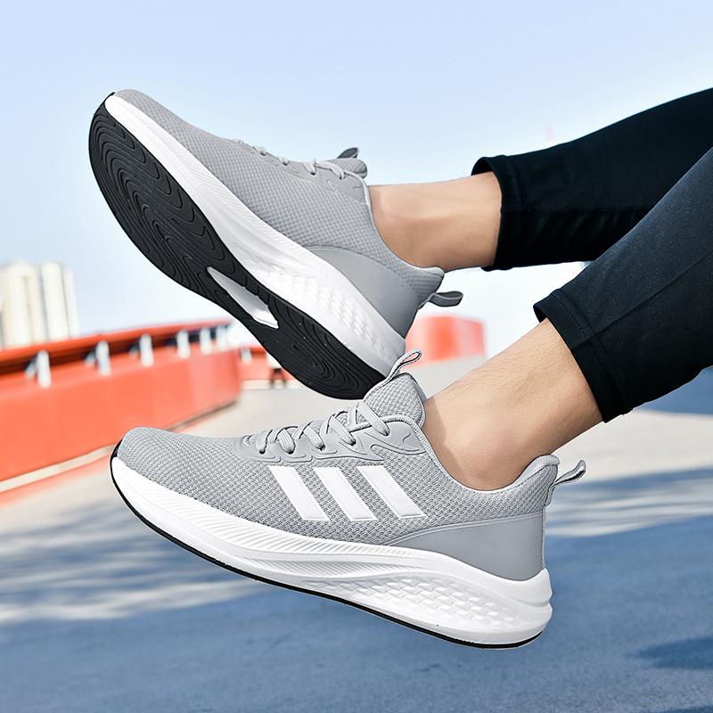 Ny Mode Herr- och Dam Fyra Säsonger Lågskurna Bekväma Skor Andningsbara Casual Löparskor