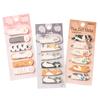 Cartoon Cat Convenience Stickers Index Stickers DIY Label Classify Stickers N Times Student Stationery Sticky Notes