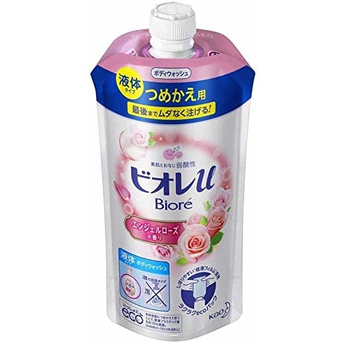 

[Kao] Biore U Angel Rose Scent Refill 340 мл x набор из 3 предметов